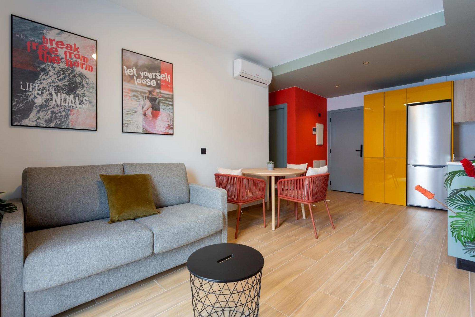 Apartamento de 1 dormitorio